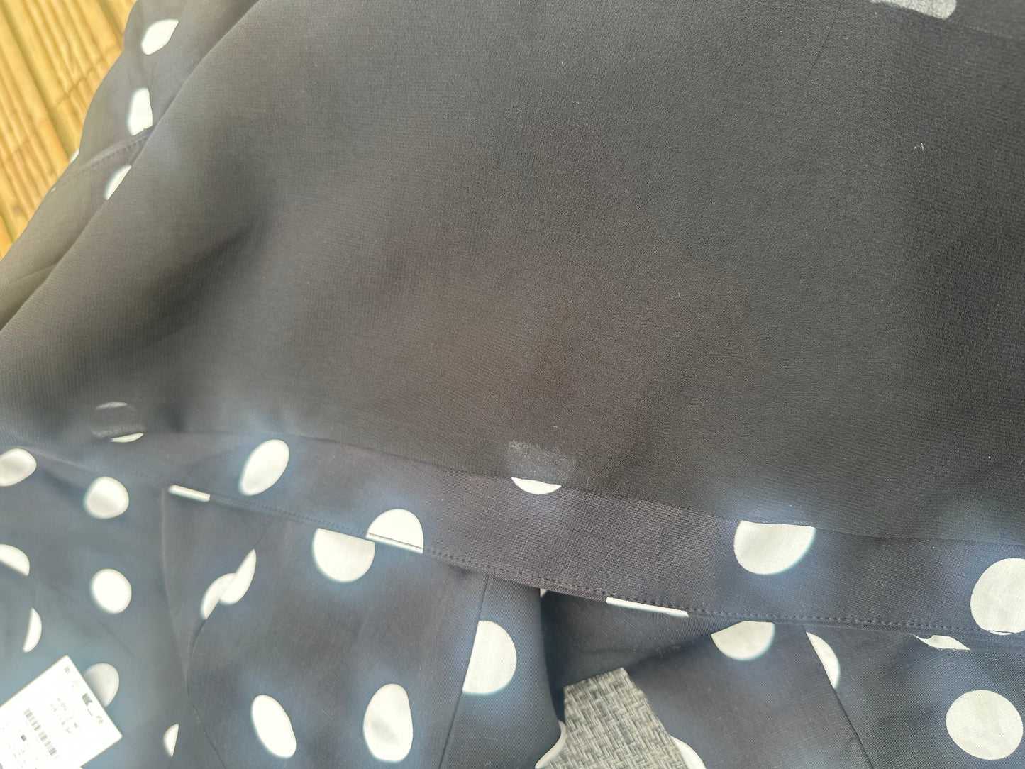 Zara Strapless Dress in Black & White - Size 12