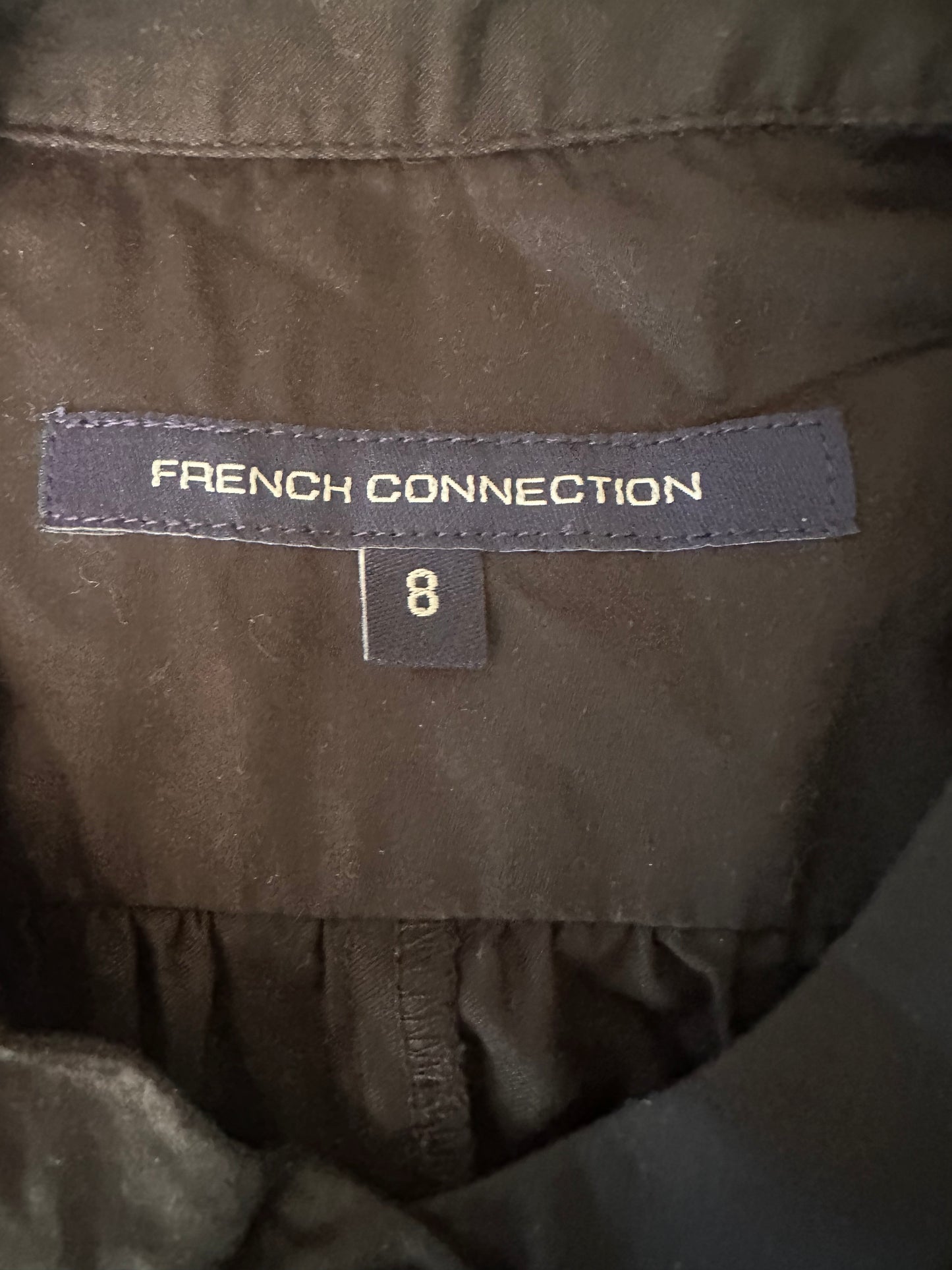 French Connection Utility Playsuit, Black – Size 8