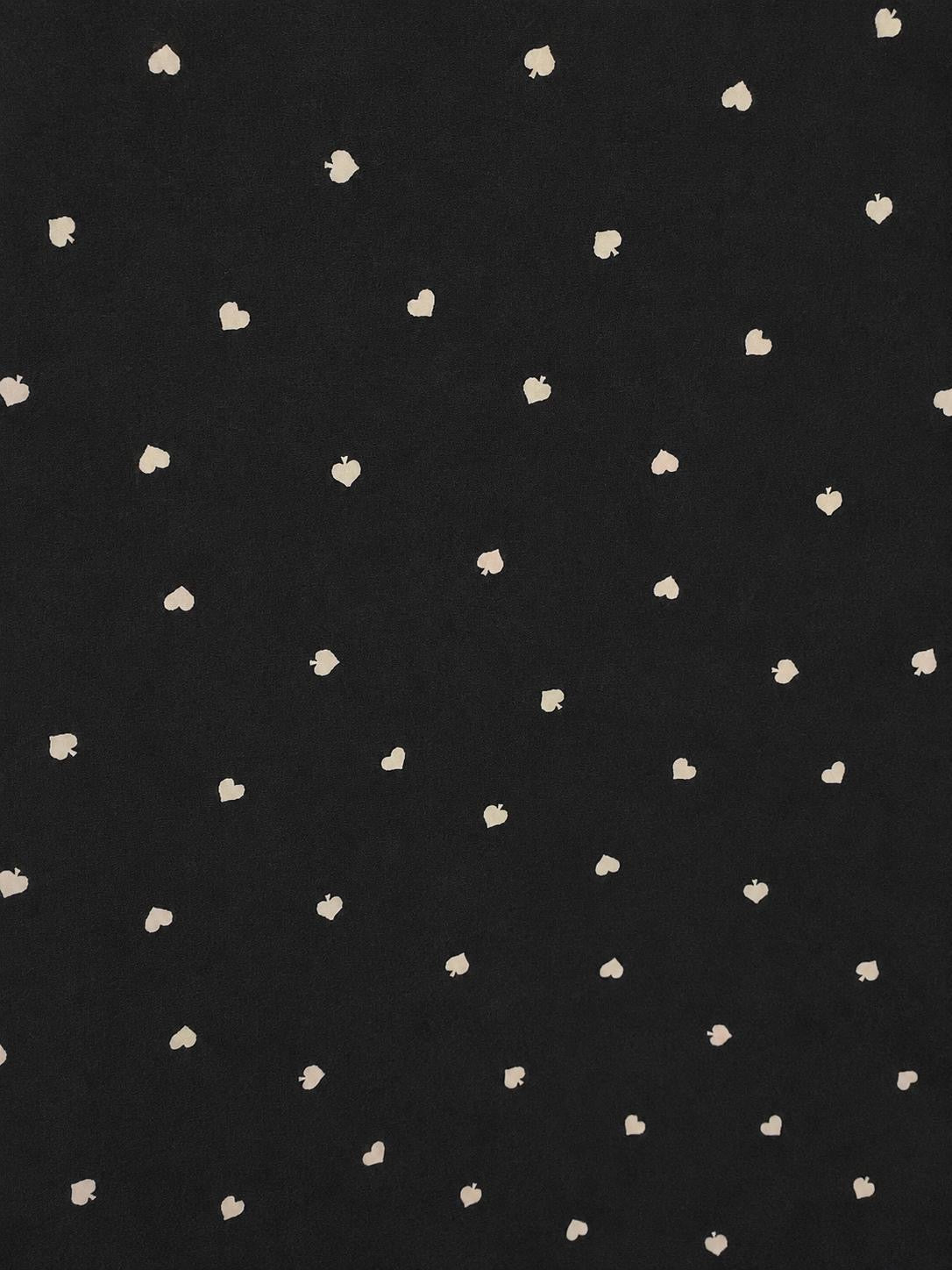 Next Wide Leg Spot Print Trousers, Black & White - Size 12R