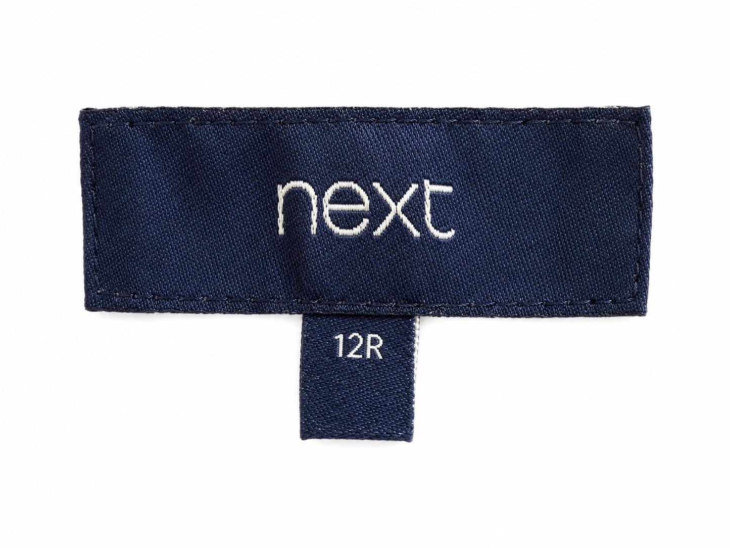 Next Wide Leg Spot Print Trousers, Black & White - Size 12R
