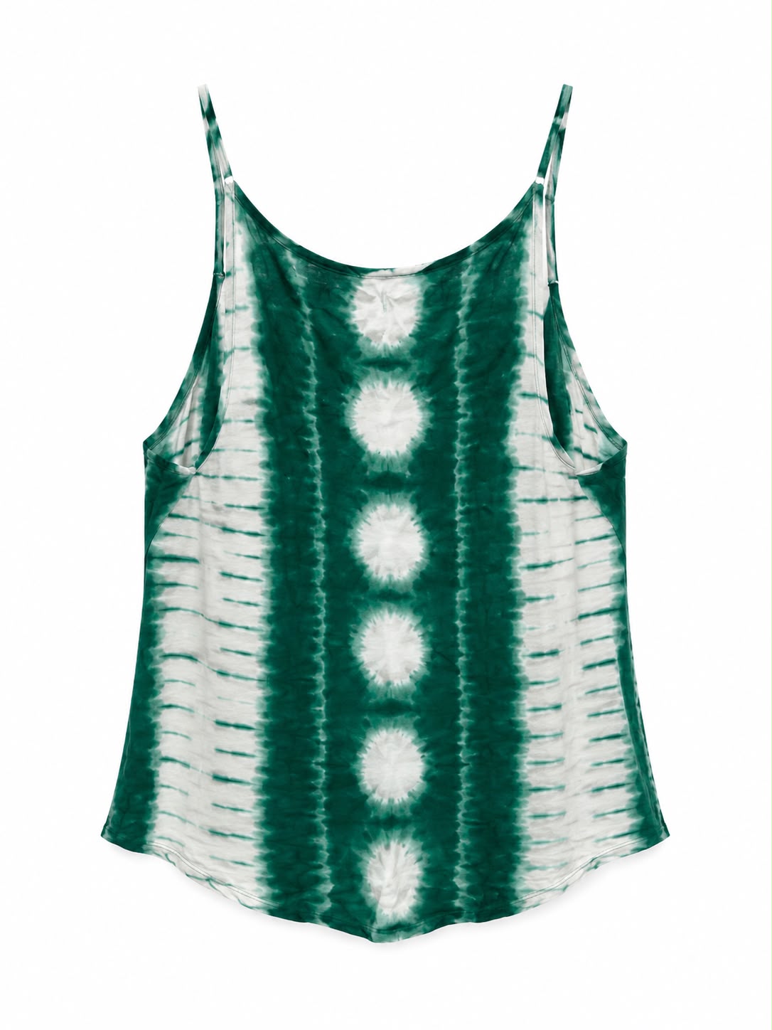 Next Tie-Dye Pocket Cami Top, Green - Size 16