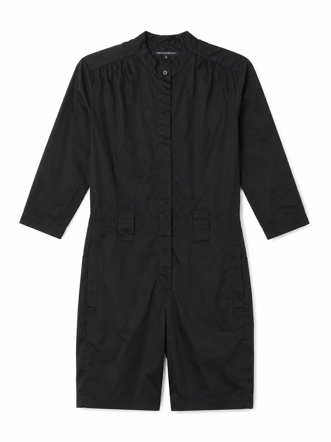French Connection Utility Playsuit, Black – Size 8