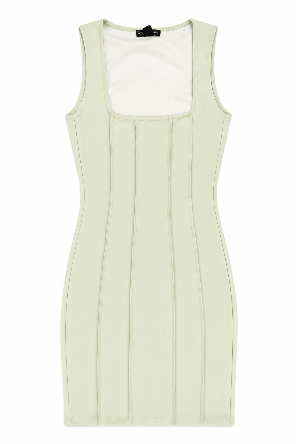 Pretty Little Thing Bodycon Mini Dress, Sage Green - Size 10