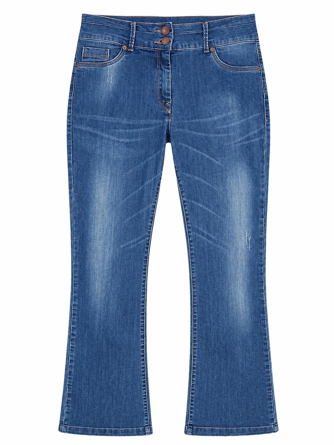 Next Lift & Shape Bootcut Denim Jeans, Mid Blue - Size 14R